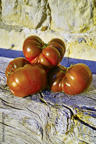 Big Black Heirloom tomatoes photo