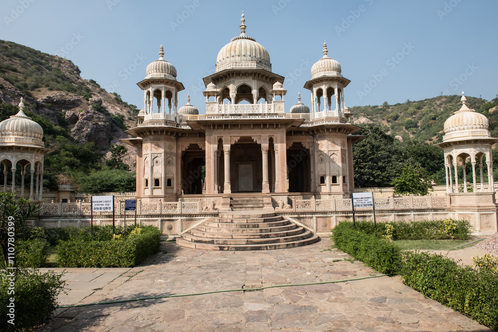 Royal Crematorium in Jaipur