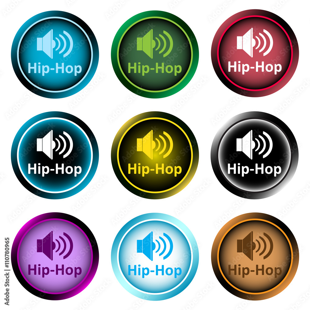 Clipart color icons hip-hop loudspeaker Clipart color icons hip-hop loudspeaker