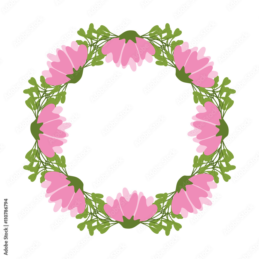 Flower design. Garden concept. Colorful illustration Flower design. Garden concept. Colorful illustration