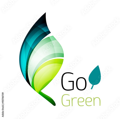 Go green nature concept