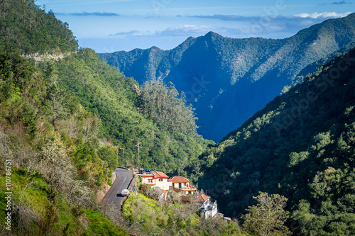 Wallpaper Mural Ribeiro Frio village between the mountains of Madeira Torontodigital.ca