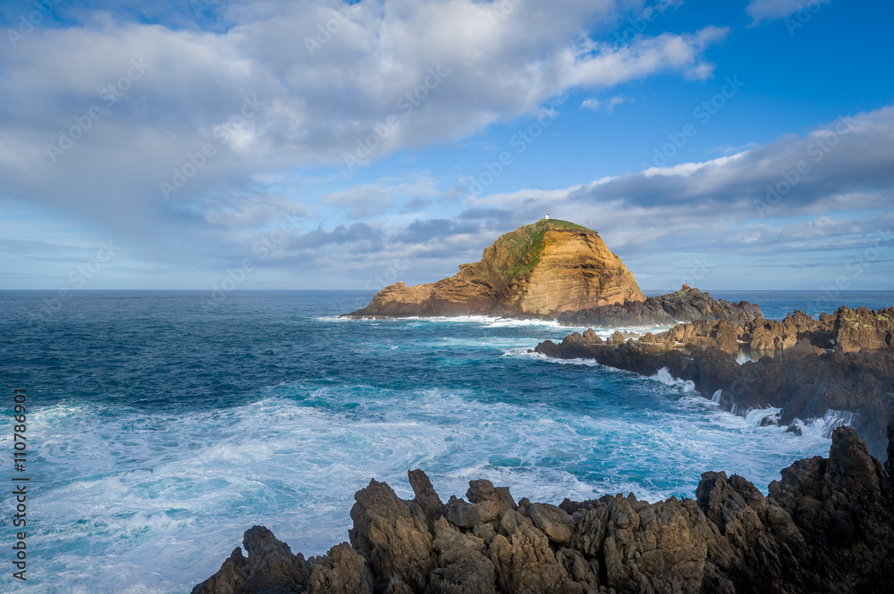 Madeira island north coast