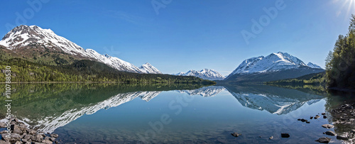 Trail Lakes in Alaska