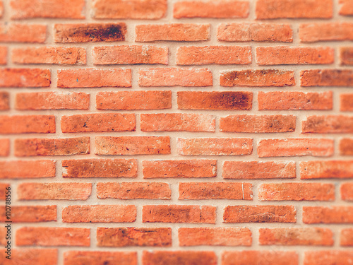 Red brick wall (filter effect used)