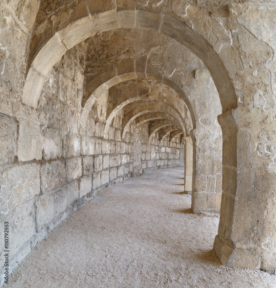 Aspendos Ancient City View