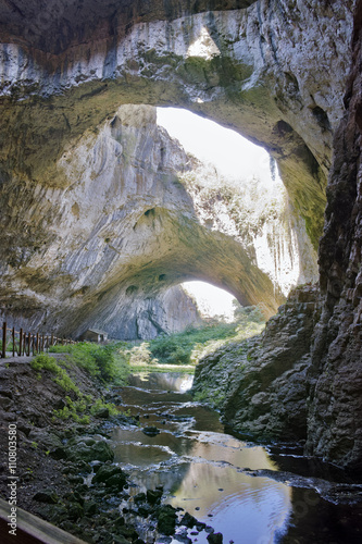 Devetashka cave interior near city of Lovech, Bulgaria