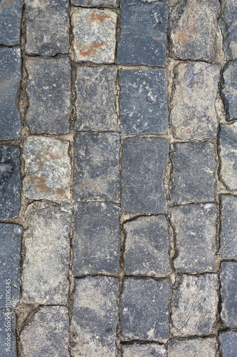 Old stone pavement texture. Russia  Moscow  Red Square