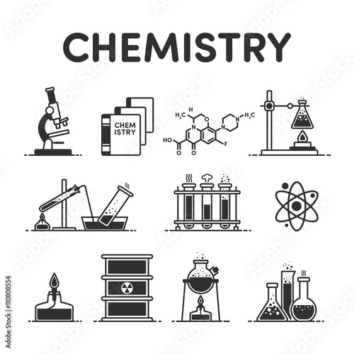 Chemistry icons