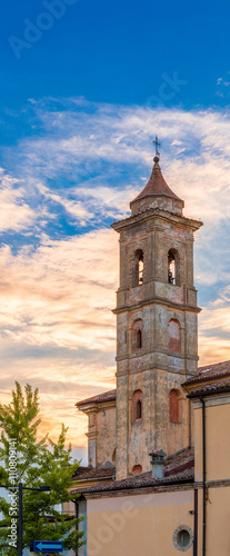 ancient church tower