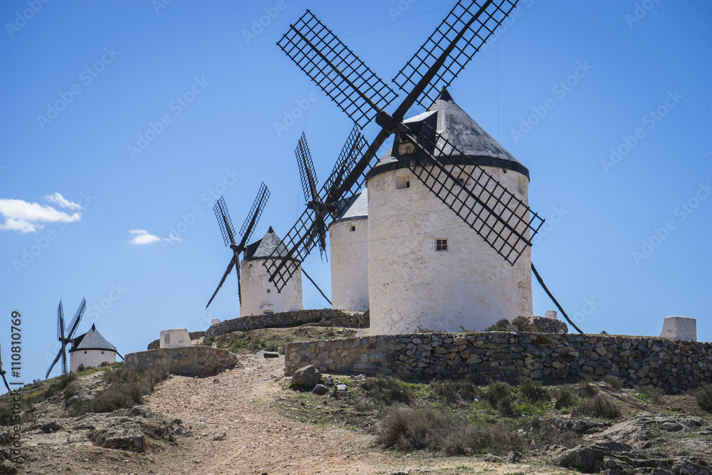 consuegra, cereal mills mythical Castile in Spain, Don Quixote, consuegra, cereal mills mythical Castile in Spain, Don Quixote,