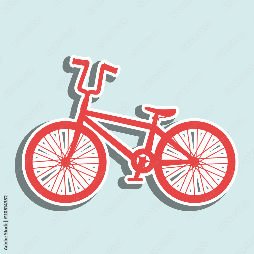 Fototapeta premium ride bike design 