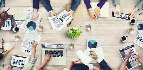 Fotografie Marketing Analysis Accounting Business Meeting Concept