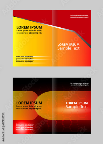 Brochure design template

