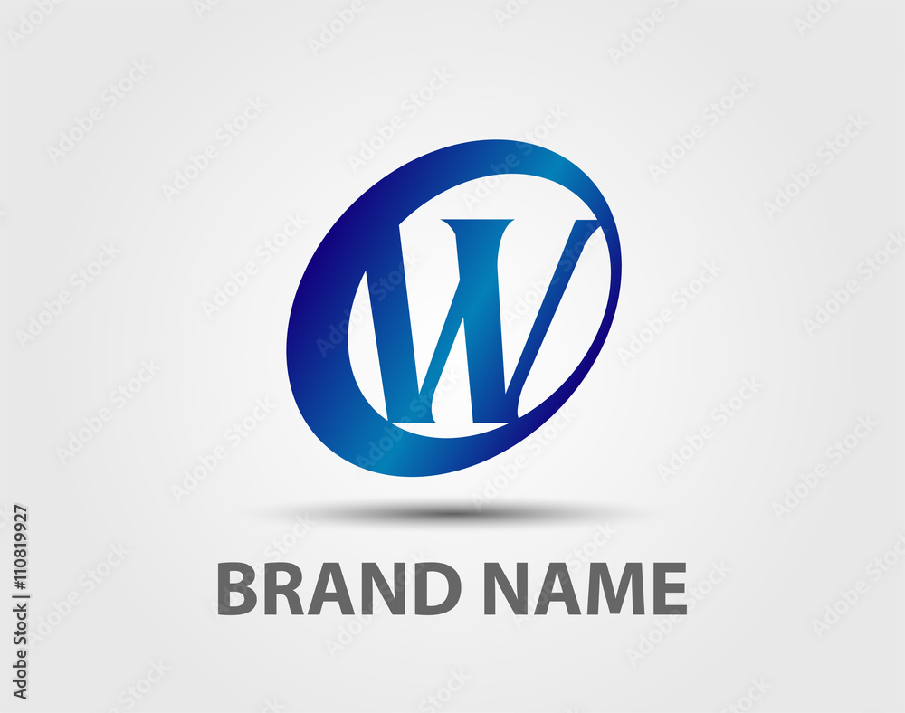 W symbol graphic elements W logo
W symbol graphic elements W logo