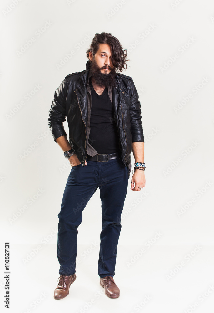 patriot leather jacket