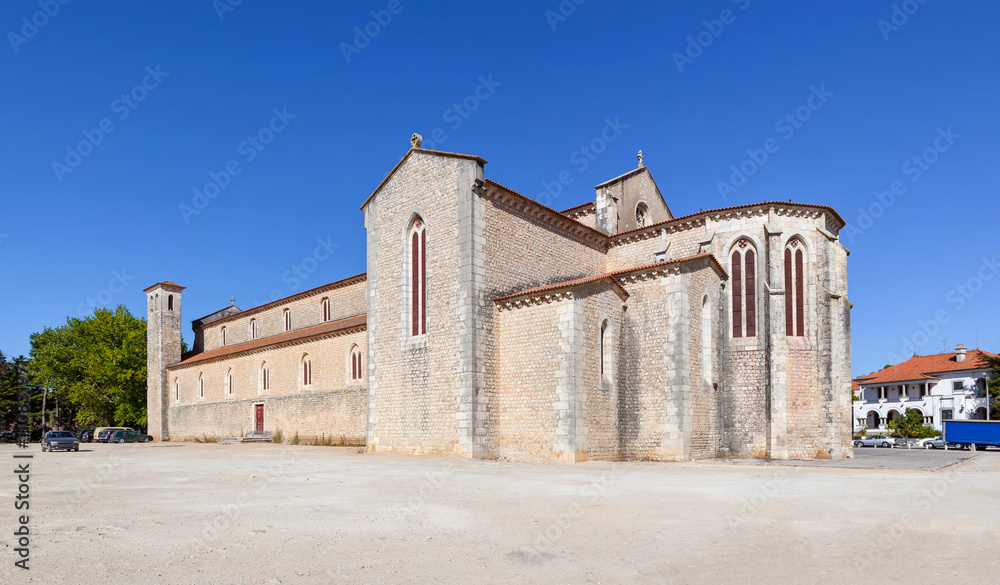 Santa Clara Church in the city of Santarem, Portugal. 13th century Mendicant Gothic Architecture.