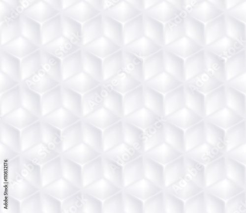 Geometric vector cubes seamless background.