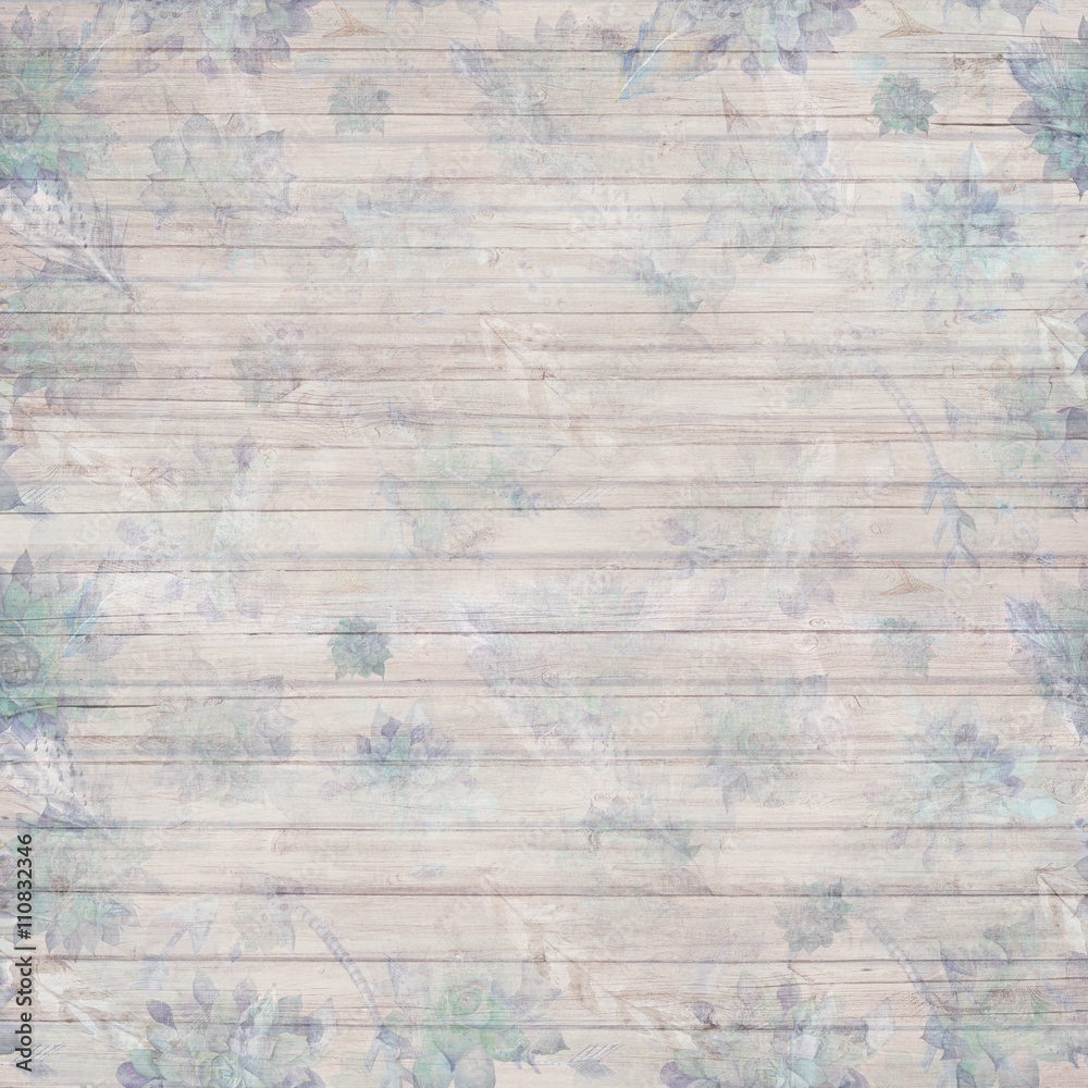 Boho Wood Background Stock Illustration | Adobe Stock