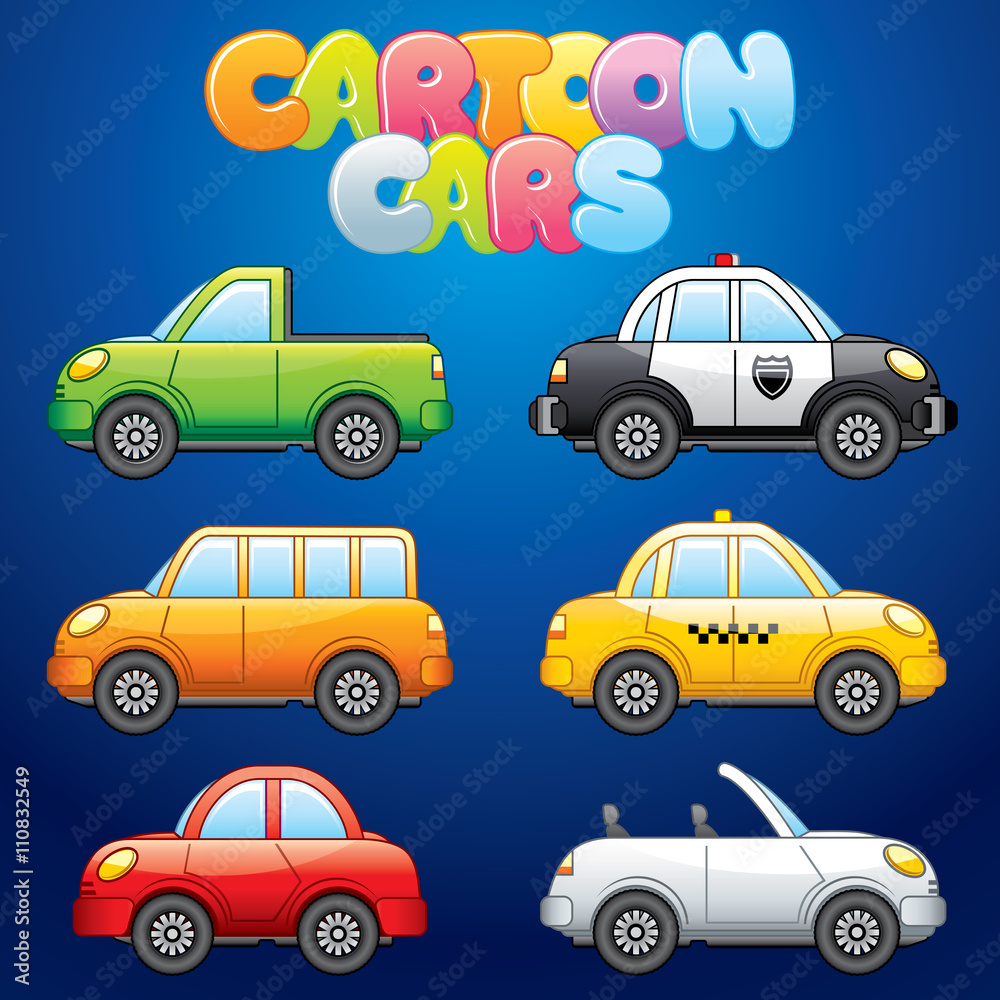 Cartoon Automobiles