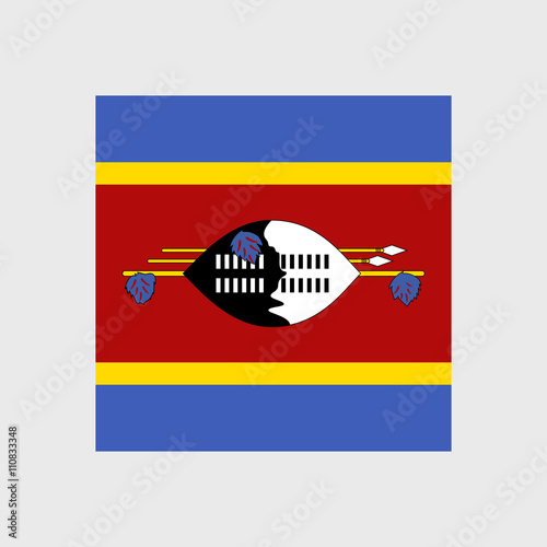 Swaziland national flag photo