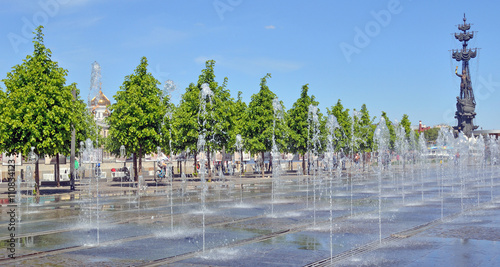 Muzeon park in Moscow Russia