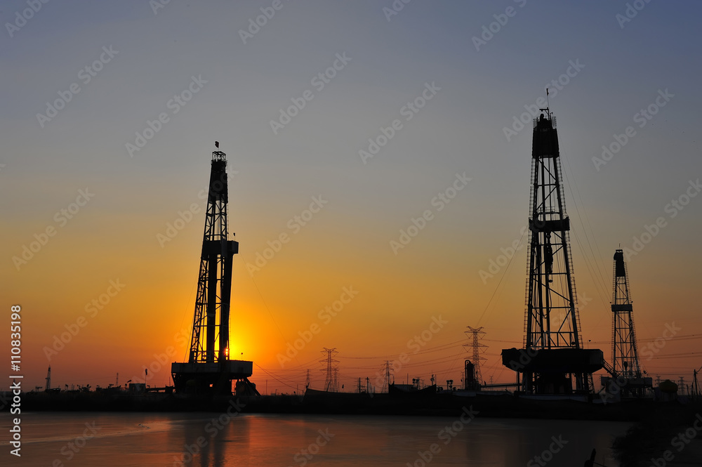 Rusty drill pipe and drill