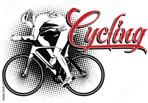 Summer kinds of sports. Cycling