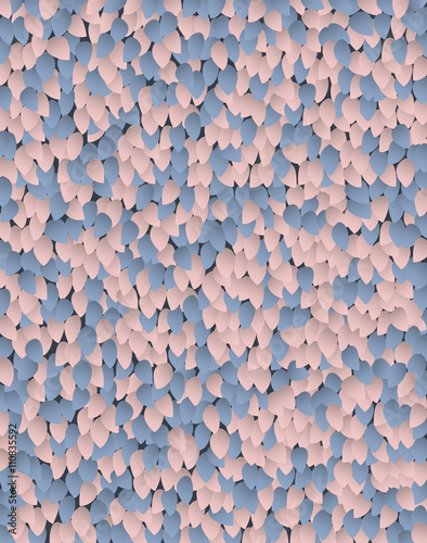 Background in the colors of serenity and rose quartz.