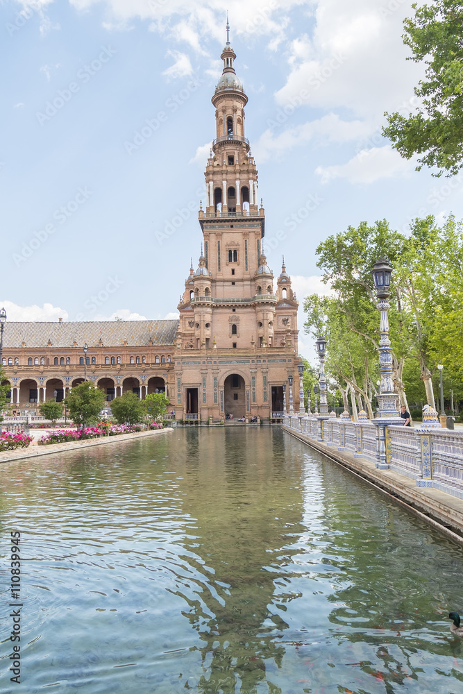 Spain Square, Seville, Spain (Plaza de Espana, Sevilla)