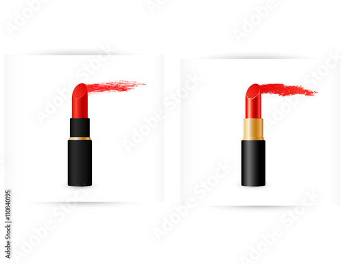red lipstick and trace