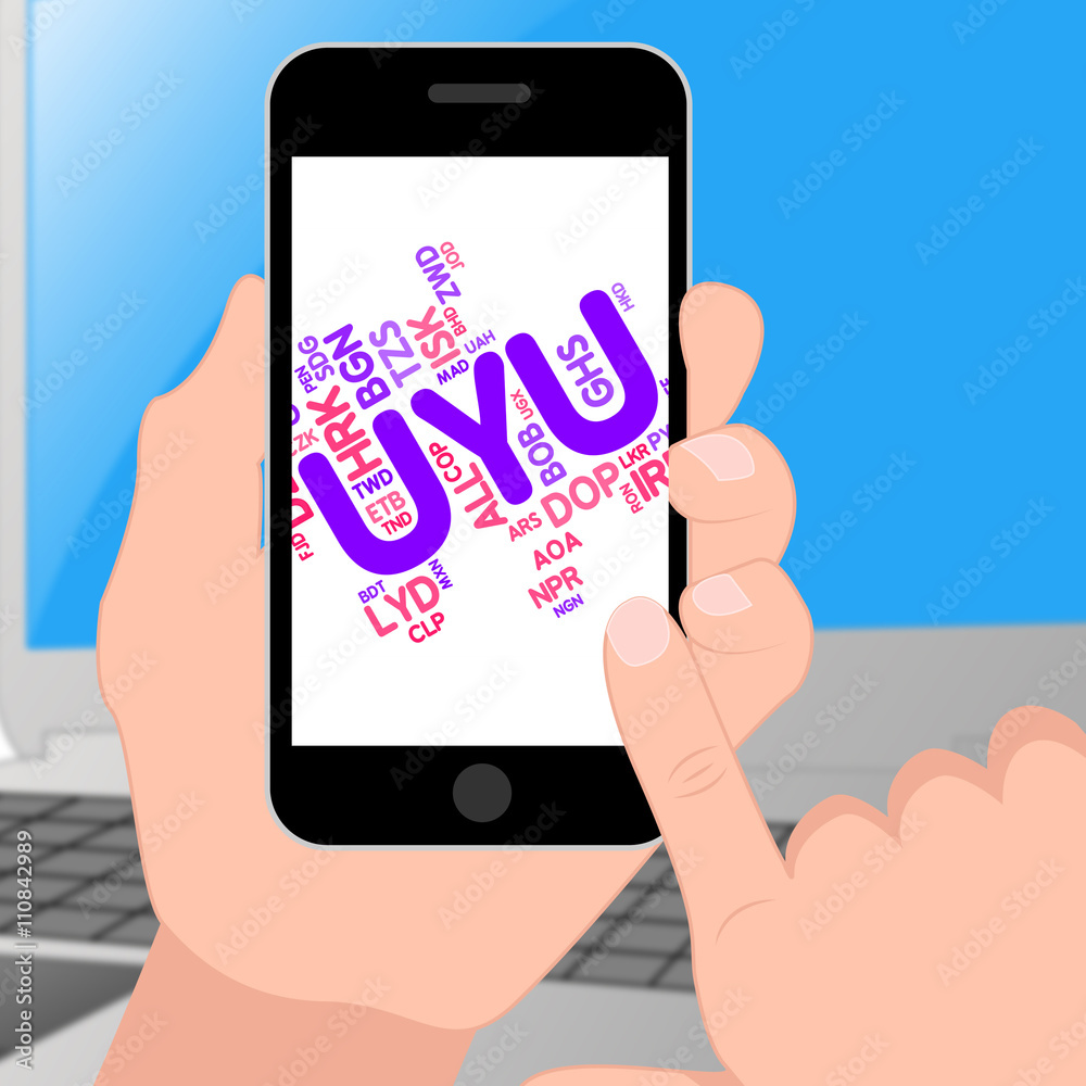 Uyu Currency Means Uruguay Peso And Forex
