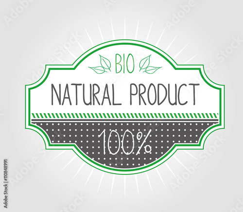 Natural Product Bio Label
