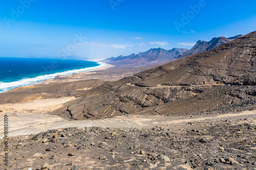 Cofete Beach- Fuerteventura  Canary Islands  Spain
