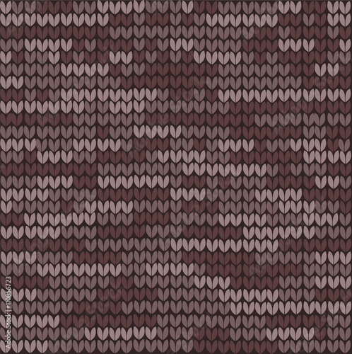 Gray melange sweater pattern vector