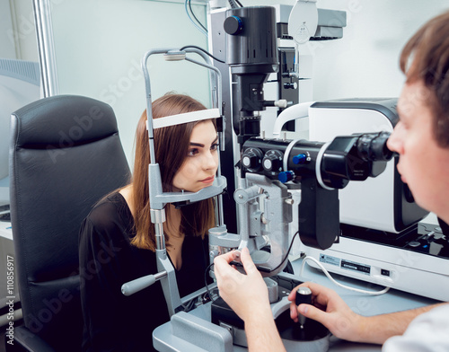 Consultation with an ophthalmologist