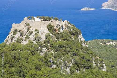 Castle in Monolithos, Rhodes, Greece