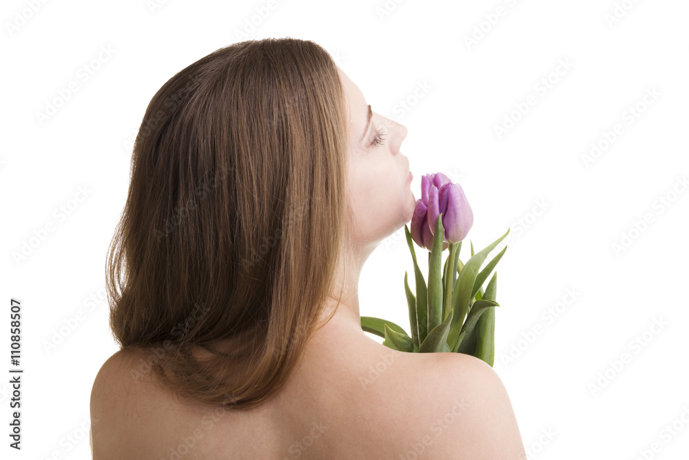 Women with flowers Women with flowers