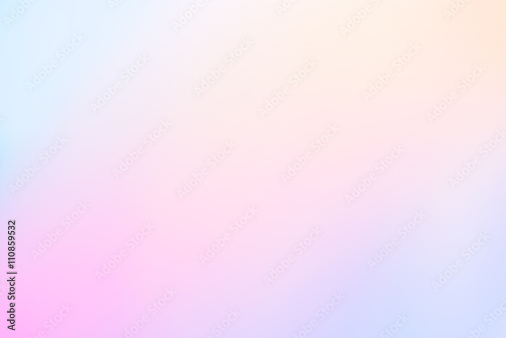 Fototapeta premium Blur full colour sweet dreamy clouds background