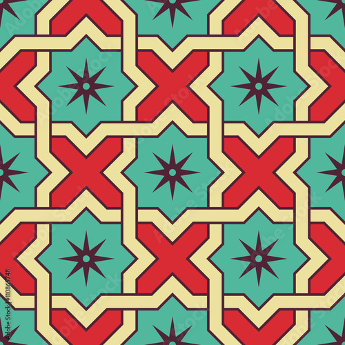 Seamless Oriental Ornament