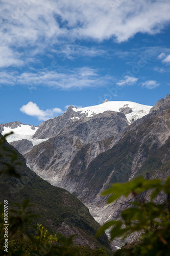 View of the Franz Joseph Glacier