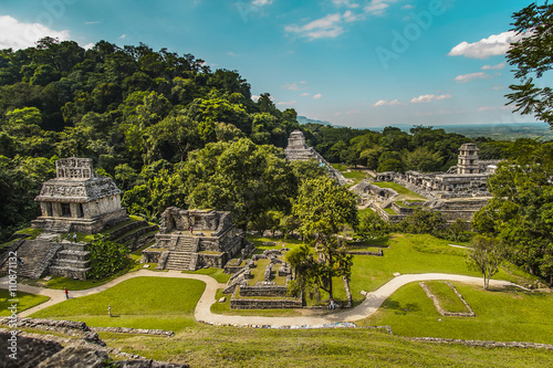 Ancient Maya from Palenque, Chiapas - Mexico photo
