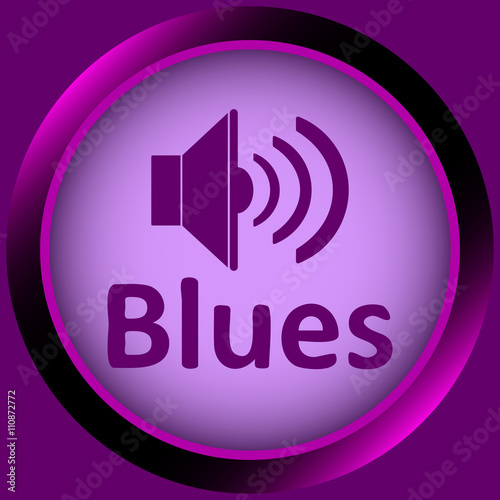 Icon violet blues loudspeaker