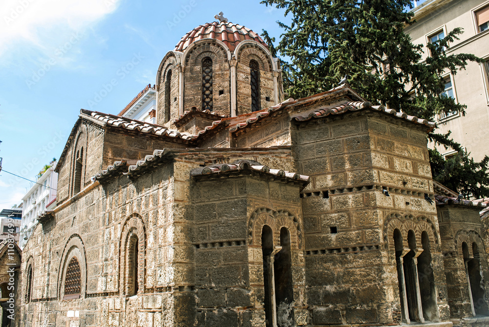church Kapnikarea in Athens