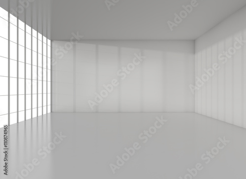 White exhibition room © cherezoff