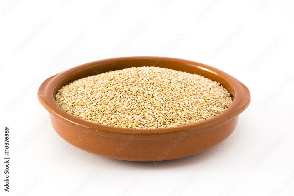 Quinoa in a bowl isolated on white background
Quinoa in a bowl isolated on white background