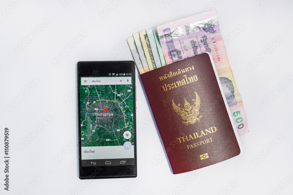 Smartphone &thailand passport to travel Smartphone &thailand passport to travel