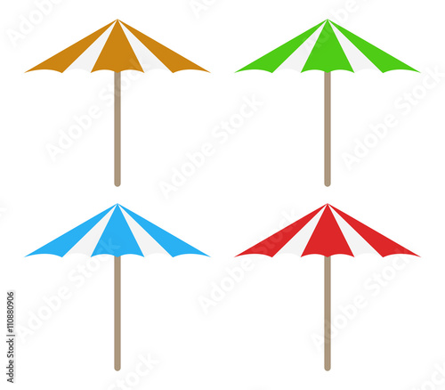 Beach umbrella