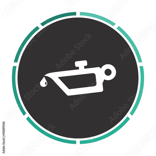 lube oil computer symbol