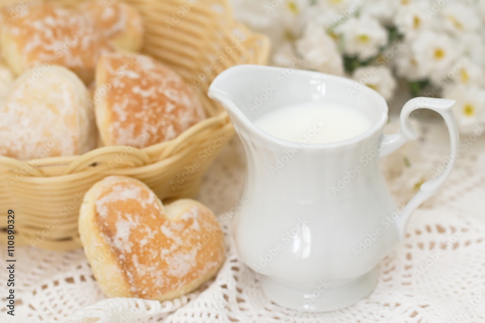 Milk and gingerbreads Milk and gingerbreads